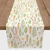 Kirkland's Easter Bunnies And Carrots Table Runner In Multi