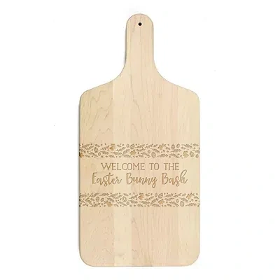 Kirkland's Easter Bunny Bash Maple Cutting Board In Brown