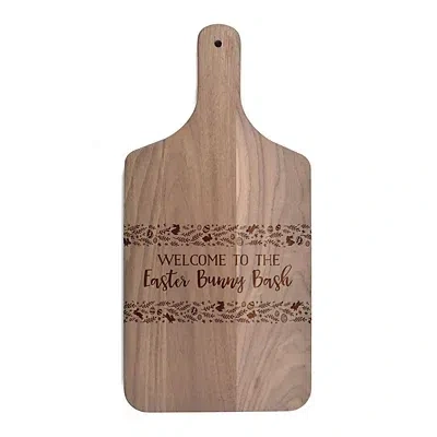 Kirkland's Easter Bunny Bash Walnut Cutting Board In Brown