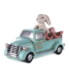 Kirkland's Easter Bunny In Truck Figurine In Multi
