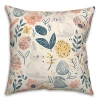 Kirkland's Easter Egg And Bunny Pattern Pillow In Multi