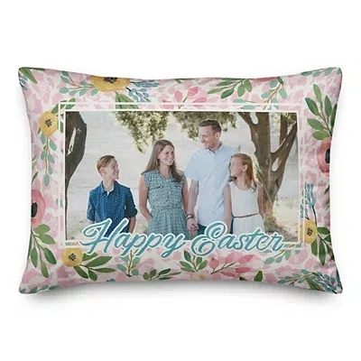 Kirkland's Easter Personalized Photo Indoor/outdoor Pillow In Multi