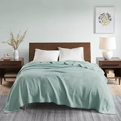 Kirkland's Egyptian Cotton Twin Blanket In Blue