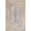 Kirkland's Ella Hand Braided Jute Rug In Brown