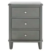 Kirkland's Elm Lianne Transitional Accent Table In Gray