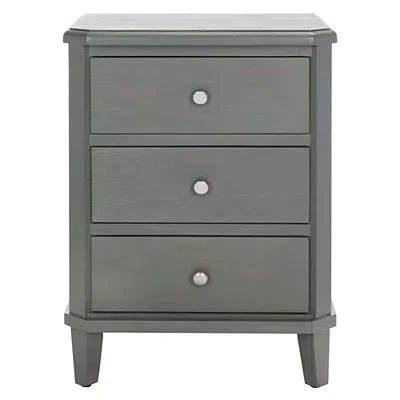 Kirkland's Elm Lianne Transitional Accent Table In Gray