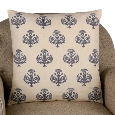 Kirkland's Embroidered Floral Pillow In Multi