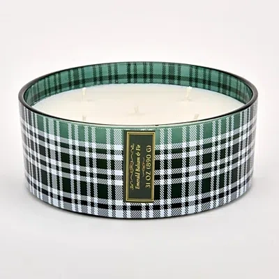 Kirkland's Emerald Cypress & Spice 5-wick Jar Candle In Green