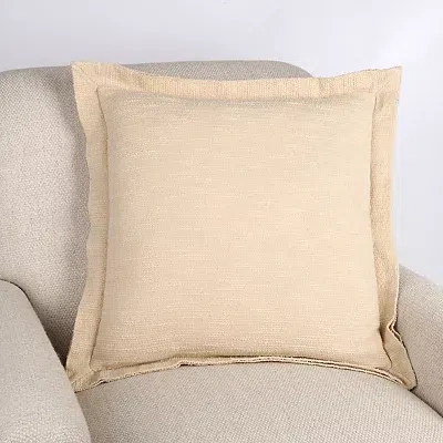 Kirkland's Emma Ivory Flange Pillow In White