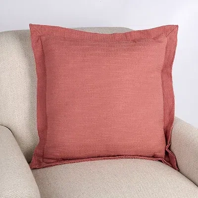 Kirkland's Emma Mauve Flange Pillow In Pink