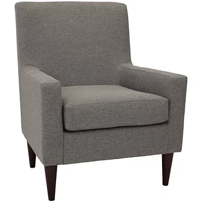 Kirkland's Emma Quartz Upholstered Accent Chair In Gray