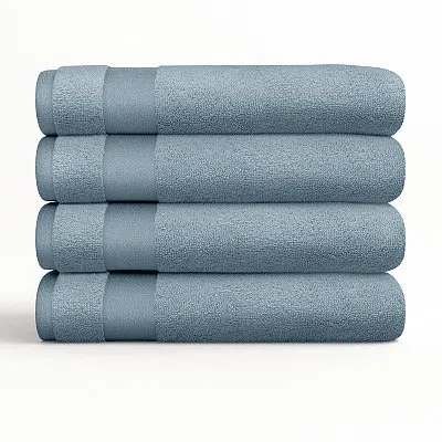 Kirkland's Essential Cotton Bath Towels In Blue