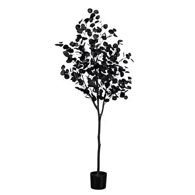 Kirkland's Eucalyptus Halloween Tree In Black