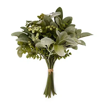 Kirkland's Eucalyptus Lambs Ear Berry Bundle In Green