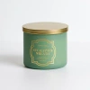 Kirkland's Eucalyptus Wreath Triple Wick Jar Candle In Green