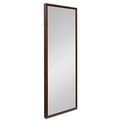 Kirkland's Evans Wood Panel Wall Mirror In Brown