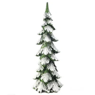 Kirkland's Evergreen Christmas Tree With Frosted Snow In White