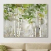 Kirkland's Evergreen Forest Giclee Canvas Art Print In Green
