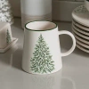 Kirkland's Evergreen Trees Embossed Mug In Multi