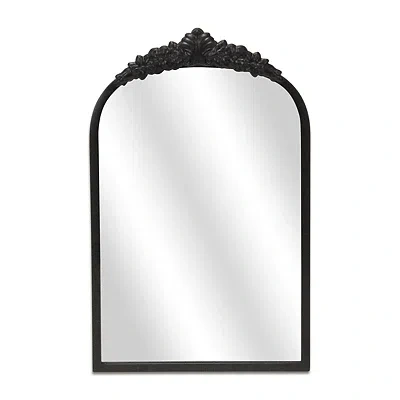 Kirkland's Everlaine Black Modern Victorian Wall Mirror