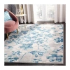 Kirkland's Everley Floral Rug In Blue