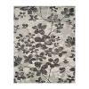 Kirkland's Everley Floral Rug In Gray