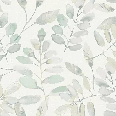 Kirkland's Fable Leaf Peel And Stick Wallpaper In Multi