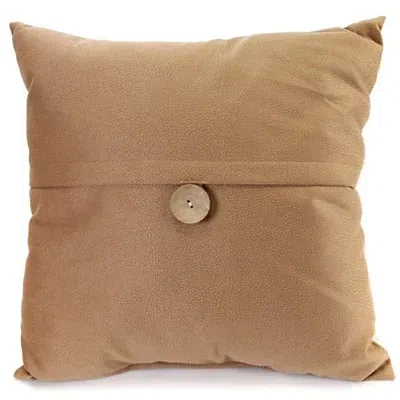 Kirkland's Fairview Button Pillow In Brown