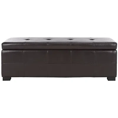 Kirkland's Faux Leather Maiden Storage Bench In Multi