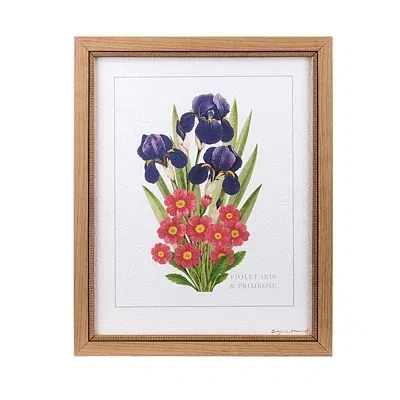 Kirkland's February Iris And Primrose Framed Art Print In Multi