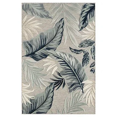 Kirkland's Ferns And Palms Indoor/outdoor Area Rug In Multi