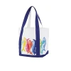 Kirkland's Fiesta Fish Tote Bag In White