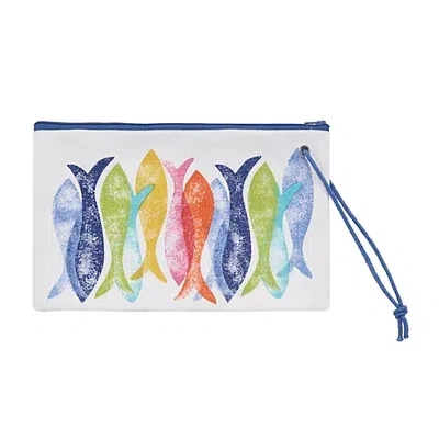 Kirkland's Fiesta Fish Wristlet In Multi