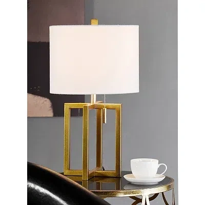 Kirkland's Finish Table Lamp In White