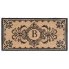 Kirkland's Fleur De Lis Monogram B Doormat In Multi