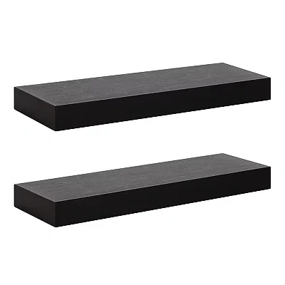 Kirkland's Floating Shelves In Black