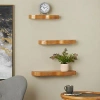 Kirkland's Floating Wall Shelf In Brown