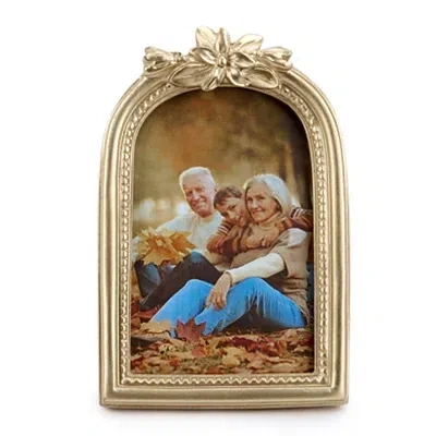 Kirkland's Floral Arch Picture Frame In Gold