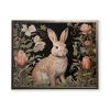 Kirkland's Floral Bunny Burrow Framed Art Print In Multi
