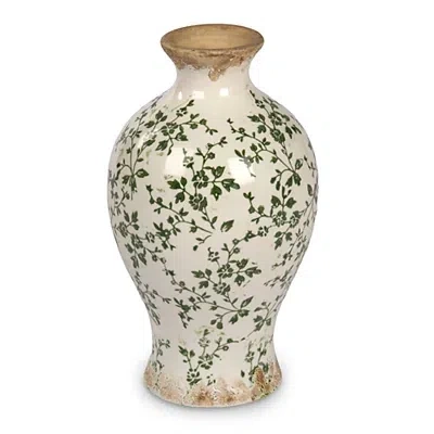 Kirkland's Floral Ceramic Vase In Multi
