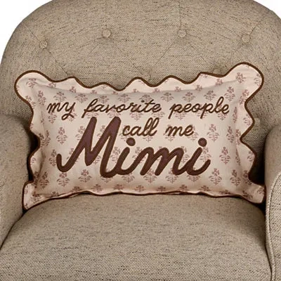 Kirkland's Floral Mimi Lumbar Pillow In Brown