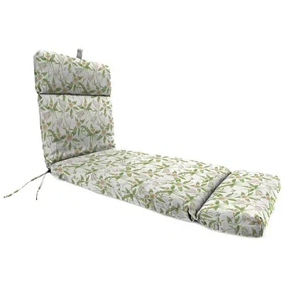 Kirkland's Floral Outdoor Chaise Cushion In Green