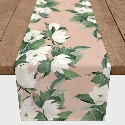 Kirkland's Floral Print Cotton Twill Table Runner In Multi