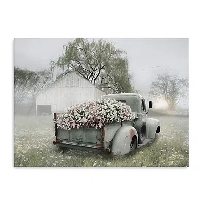 Kirkland's Flower Truck Canvas Art Print In Multi