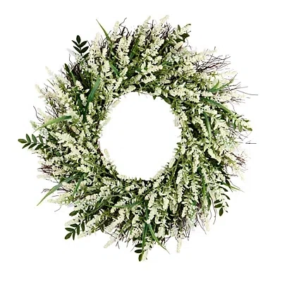 Kirkland's Foam Mixed Fern And Berry Wreath In Multi
