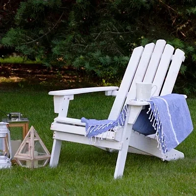 Kirkland's Folding Wooden Adirondack Chair In Multi