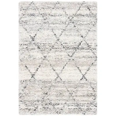 Kirkland's Fontana Shag Area Rug In Gray