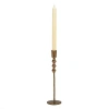 Kirkland's Forged Diamond Taper Candle Holder In Gold