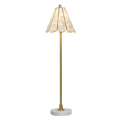 Kirkland's Formica Shade Buffet Lamp In White