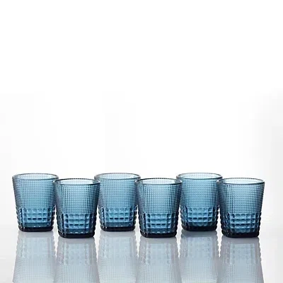 Kirkland's Fortessa Cornflower Malcolm Short Glasses In Blue